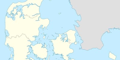 丹麦矢量地图
